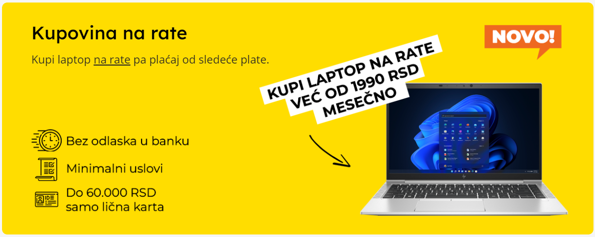 kreda HP 255 g7 - poslovni Laptop