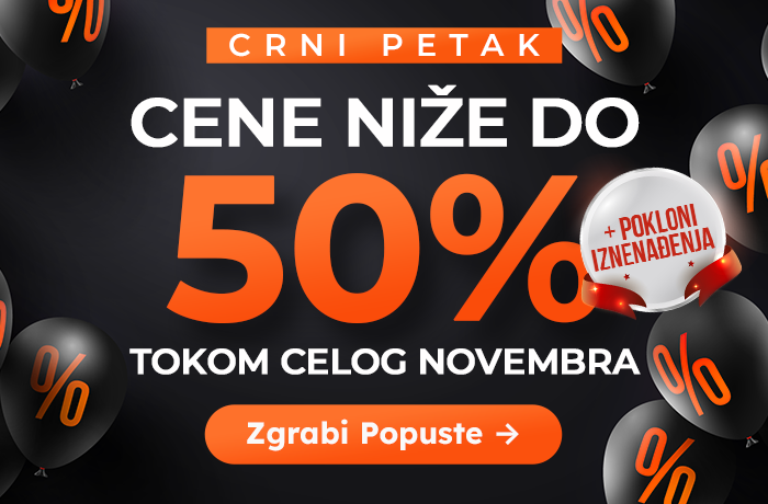 Crni Petak - do 50% popusta