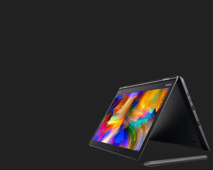 Lenovo Yoga 2-u-1 laptop sa ekranom koji se okreće za korišćenje kao laptop ili tablet.